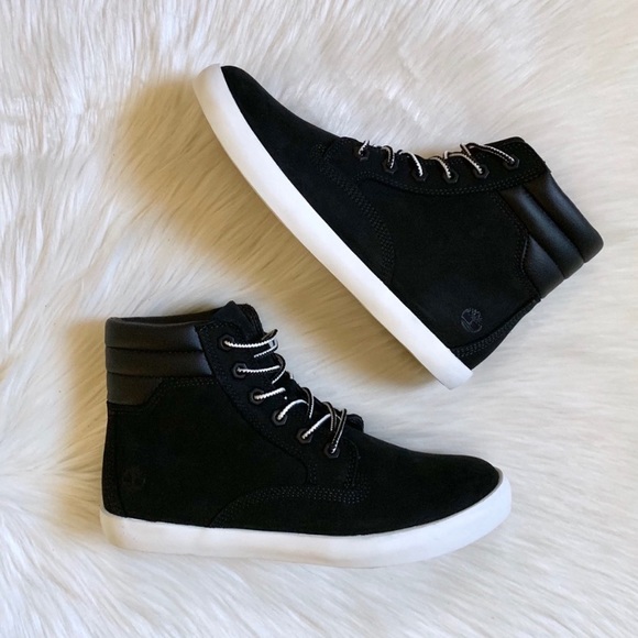 Timberland Black Dausette Sneaker Boots - Picture 6 of 8